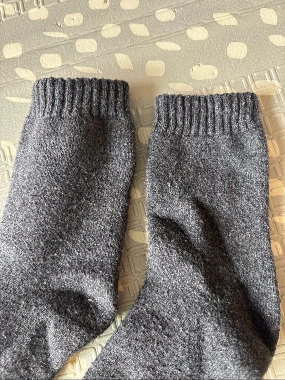 Dark Grey Crew Socks